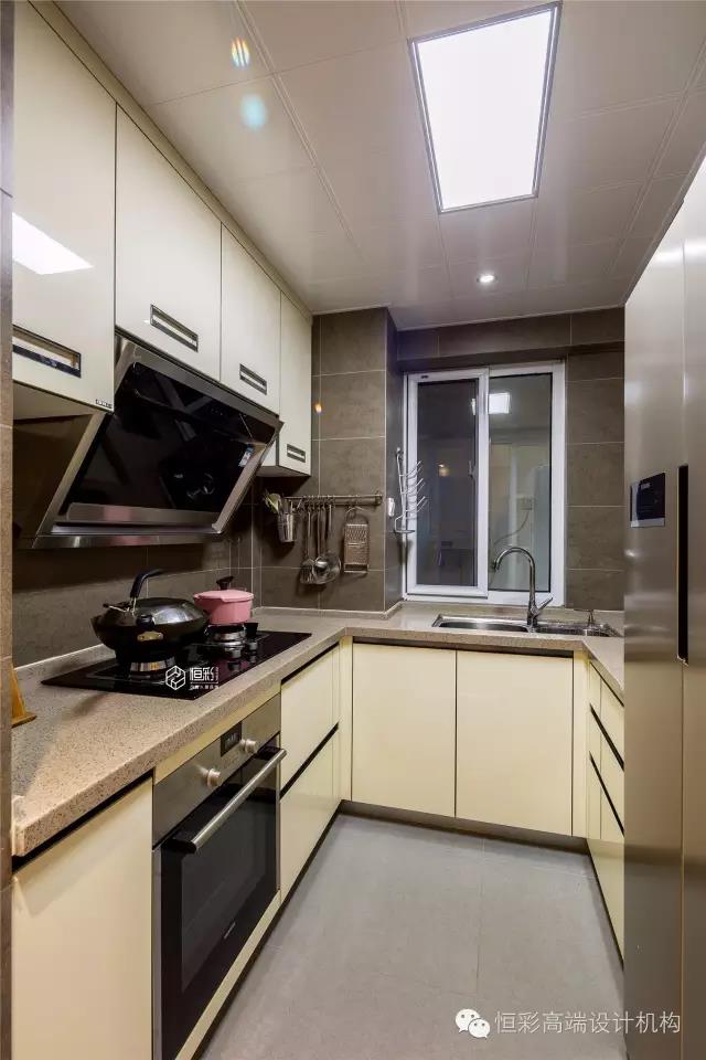 杭州西溪华府半包装修,89平米三室两厅北欧风设计案例图