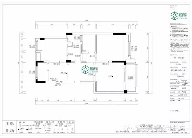 杭州西溪华府半包装修,89平米三室两厅北欧风设计案例图