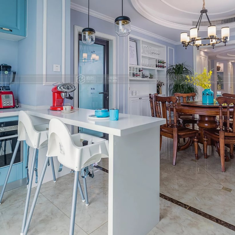 富悦香溪别墅吧台设计图片