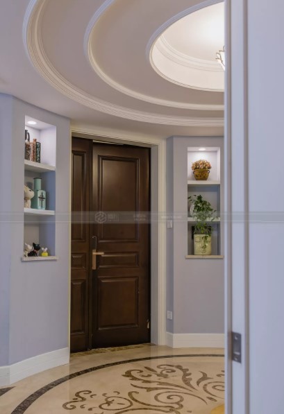 杭州别墅装修富悦香溪美式轻奢别墅装修实例