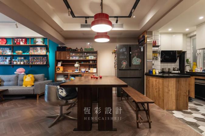 餐厅厨房客厅设计装修