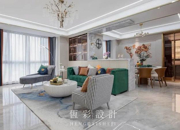 滨江临江花园业主家庭装修内部装饰图