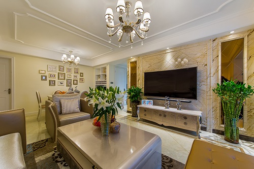 杭州原木风家庭装修：140方原木北欧风装修效果图