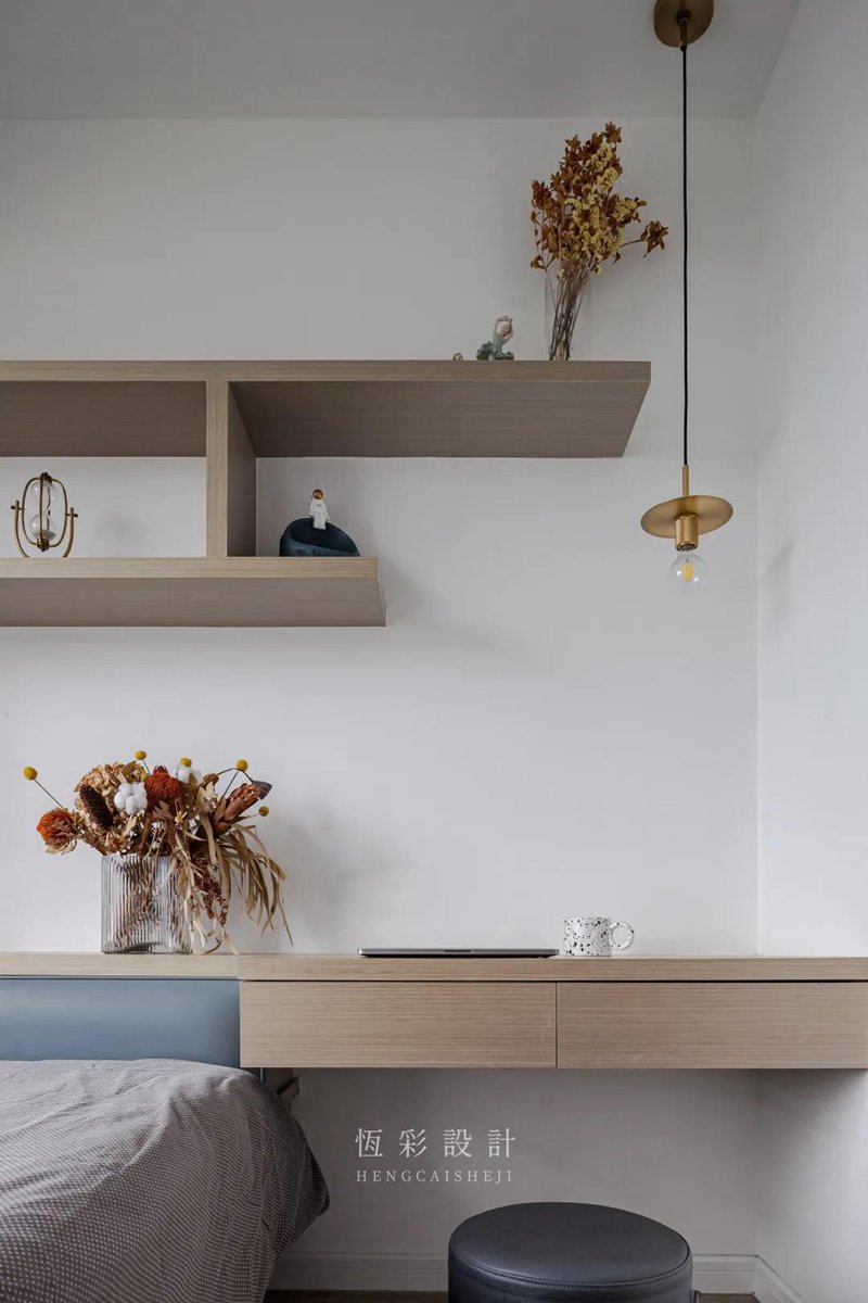 余杭上实海上海装修，杭州现代北欧风格半包装修案例欣赏