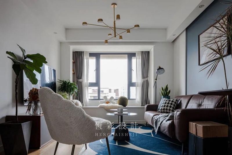 余杭上实海上海装修，杭州现代北欧风格半包装修案例欣赏