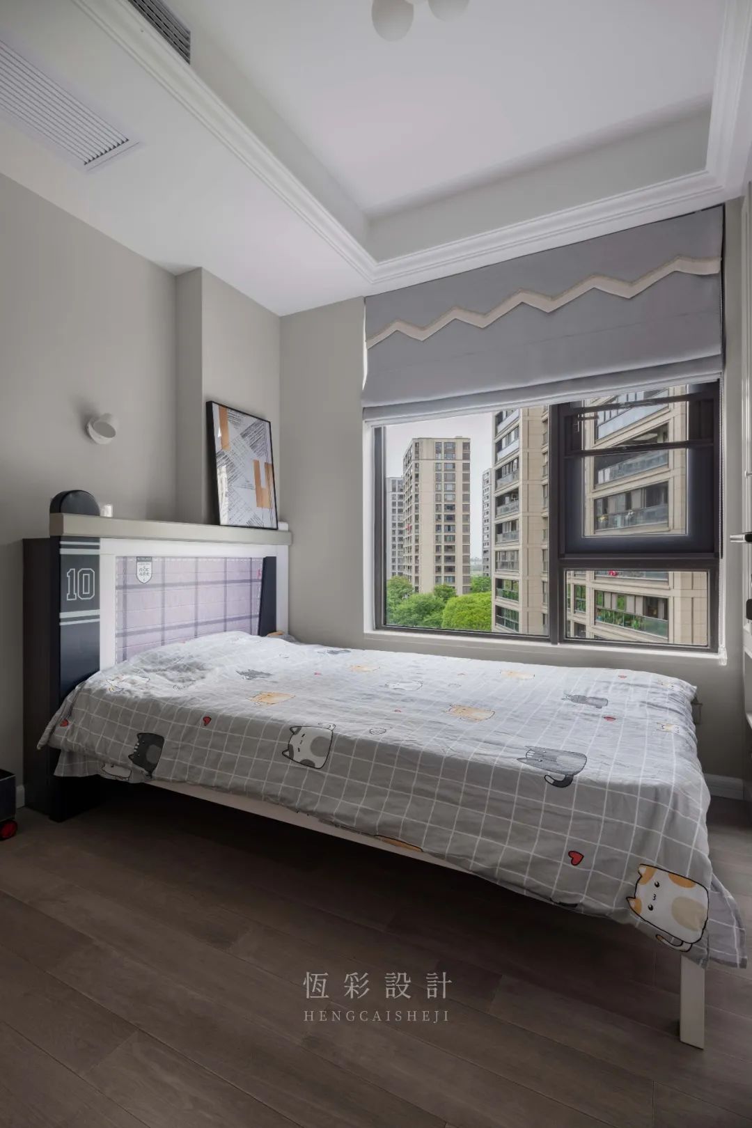 西湖区河滨之城装修，杭州口碑最好的装修公司儿童房